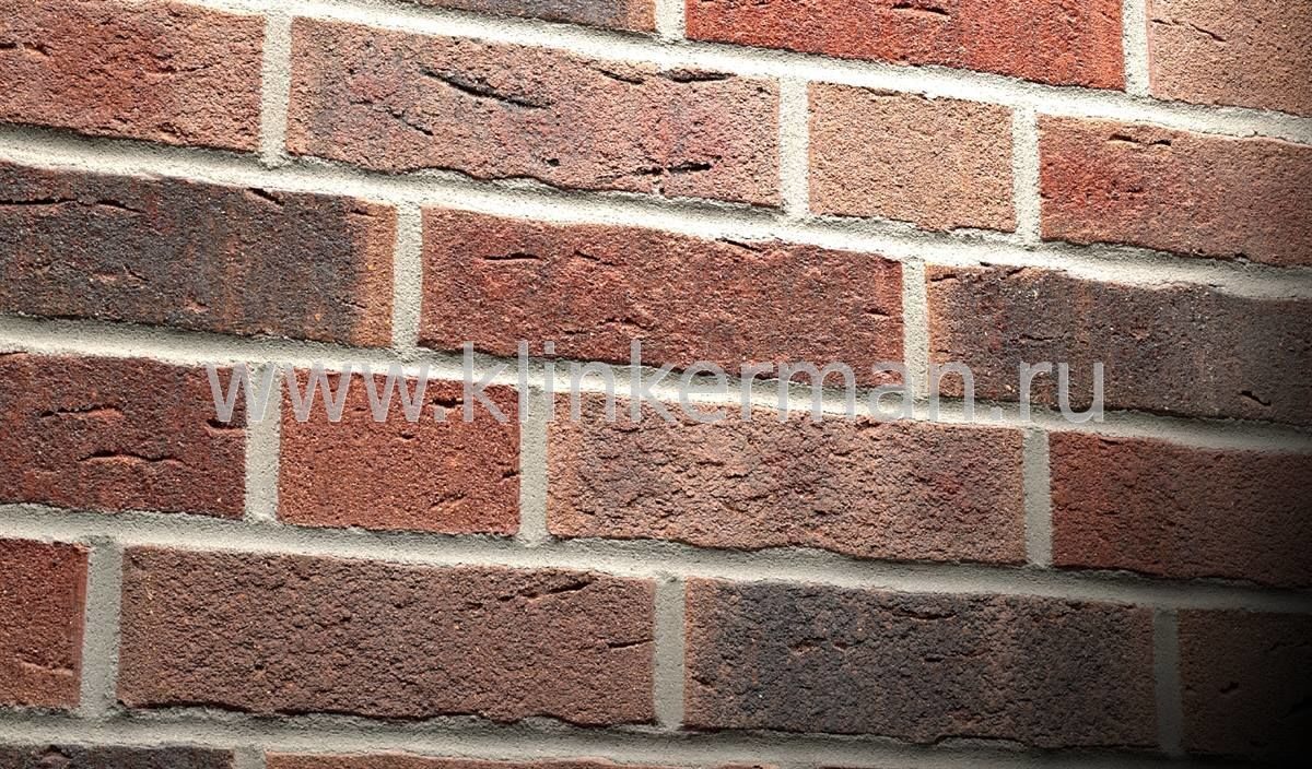 Клинкерный кирпич Feldhaus Klinker K663WDF sintra cerasi nelino
