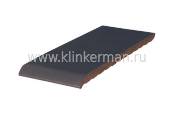 Клинкерный подоконник King Klinker 08 Полярная ночь, 150x120x15 мм