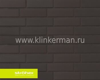 Клинкерная плитка Stroeher  336 metallic black