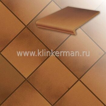 Клинкерная ступень флорентинер Stroeher TERRA 313 herbstfarben