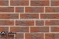 Клинкерный кирпич Feldhaus klinker K335NF90 carmesi antic mana