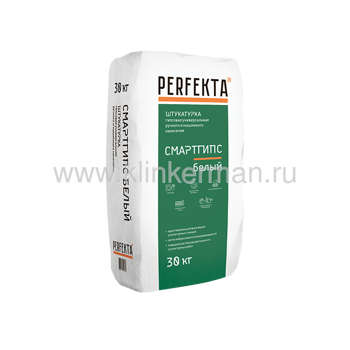 Perfekta "Смартгипс" штукатурка гипсовая белая